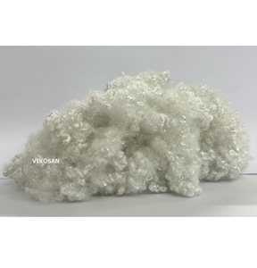 Fibra de Poliéster Siliconada Regenerada 7D, Fabricante de Vikosan y Fibra Sintética, Fibra de Poliéster Reciclada GRS - Product Image 1