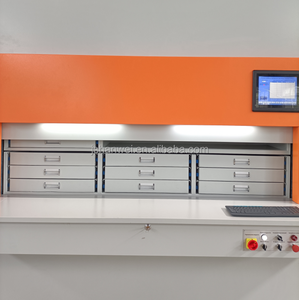 Sistema de Estanterías de Almacén de <span class=keywords><strong>Carrusel</strong></span> Vertical HANWEI, Acero Inoxidable con Recubrimiento en Polvo, Alta Capacidad - Product Image 5