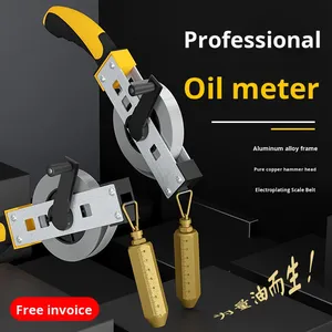 कैसिलो ऑयल गेज 30 मीटर पेट्रोलियम गहराई मापने वाले शासक समुद्री विस्फोट-प्रूफ कार्बन स्टील सामग्री तेल डिपस्टिक - Product Image 5