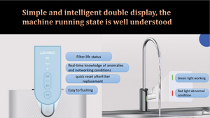 Purificador de Agua RO Eléctrico sin Tanque Lonsid con Panel Táctil, Filtros de 5 Etapas Fácilmente Reemplazables, Vida Útil del Filtro de 24 Meses, Pantalla TDS - Product Image 5