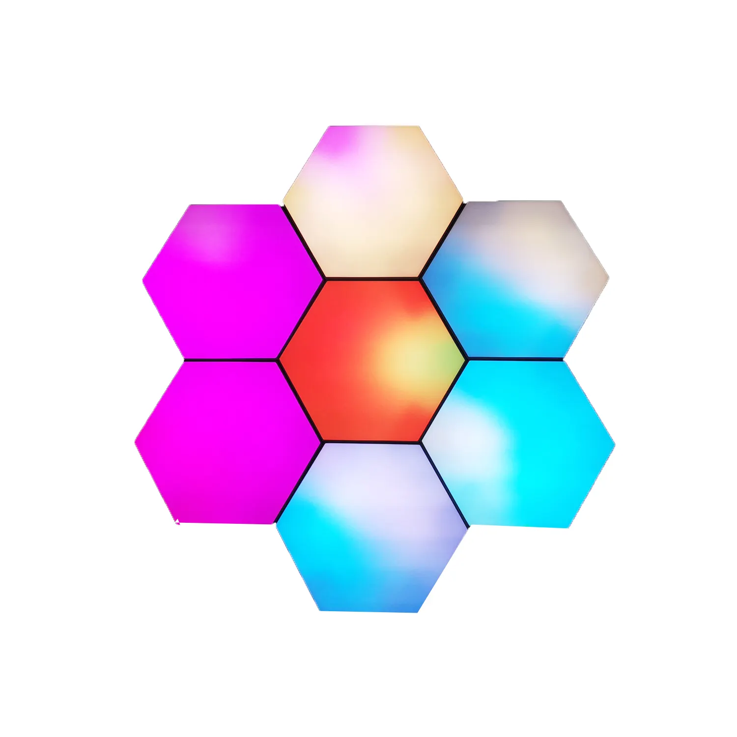 New Product Ideas 2023 Led Lamp Wall Led Light Hexagon Smart Hexagon Light For Home Decor Gaming Room