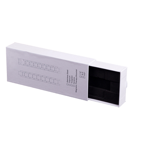 Custom <b>Small</b> Gift Drawer <b>Slide</b> Paper Box Rigid Inner Tray Recycled Materials Glossy Lamination Spot UV Printing for Packaging - Product Image 3