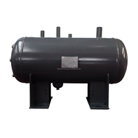 Réservoir de réception de liquide sur mesure, cuve sous pression pour réfrigération, certifiée CE ASME, système de réfrigération vertical/horizontal, OEM