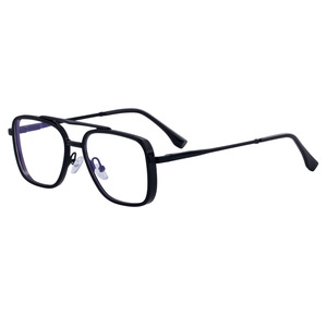 KSL-98282 Lunettes de soleil pour hommes, monture carrée en métal, protection UV400, pare-soleil de classe 2 pour utilisation en extérieur - Product Image 5
