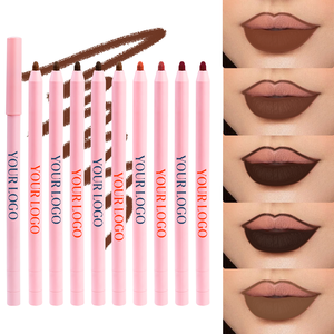 Crayons à Lèvres Mat <span class=keywords><strong>Marron</strong></span> Rétractables Longue Tenue Imperméables Anti-Bavure Lisses pour Grossistes et Marque Blanche - Product Image 4
