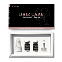 Kit maison pour la repousse des cheveux Facteur de croissance des cellules souches peptidiques Ampoule Système de perfusion Sérum de soin de la peau Sérum Hydra Stamp pour cheveux