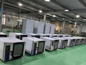 <span class=keywords><strong>Four</strong></span> à air chaud industriel électrique commercial numérique à 5 plateaux avec fonction vapeur et convection, idéal pour la boulangerie (Chine) - Product Image 4