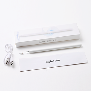 <span class=keywords><strong>Stylet</strong></span> capacitif universel 2026 en aluminium <span class=keywords><strong>avec</strong></span> chargement USB-C, attache magnétique, pointe remplaçable et autonomie de 10 heures - Product Image 1