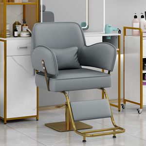 Db Elegant Hydraulic Barber Chair Pu Material Adjustable Square Base <b>Salon</b> <b>Furniture</b> For Spa Hotel Beauty Care - Product Image 3