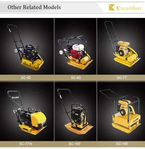 Compacteur <span class=keywords><strong>de</strong></span> plaques manuel portable Excalibur Factory Outlet SC-90 pour terrains accidentés et irréguliers - Product Image 5