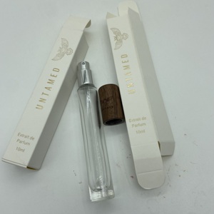 Flacon pulvérisateur de parfum <span class=keywords><strong>à</strong></span> couvercle <span class=keywords><strong>carré</strong></span> <span class=keywords><strong>en</strong></span> <span class=keywords><strong>bois</strong></span> de 10ml, flacon de 15ml avec boîte d'impression personnalisée - Product Image 3