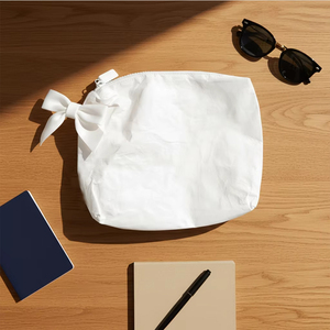 Borsa Cosmetica <span class=keywords><strong>da</strong></span> Viaggio Portatile Personalizzata con Fiocco, Ecologica, per Ragazze - Vendita Calda all'Ingrosso - Product Image 1