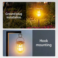 Lampes solaires LED d'extérieur à détecteur de mouvement, étanches IP65, blanc chaud, lampes solaires pour allée, lampes solaires à piquet