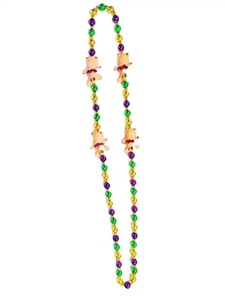قلادة من حبات الخنازير ماردي غرا الأكثر مبيعًا كرنفال العام الجديد بتصميم خاص - Product Image 5