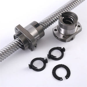 บอลสกรูแบบม้วน C7 SFK ที่ทนทาน พร้อมชิ้นส่วนส่งกำลังแบบวงแหวนภายในขนาดเล็ก สำหรับเครื่องจักรขนาดเล็ก - Product Image 1