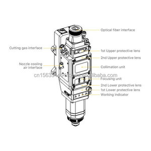 Nuevo cabezal de corte láser de fibra de alta potencia TNN LASER Boci Blt-641/661/681 para máquinas de corte y corte de tuberías - Product Image 4