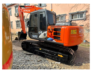 Vente flash, excavatrice hydraulique Hitachi ZX120 de bonne qualité, modèle 2023, 12 tonnes, excavatrice sur chenilles d'occasion avec moteur et boîte de vitesses, utilisation agricole - Product Image 2