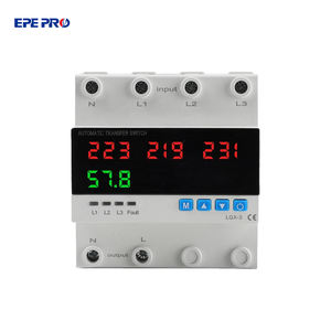 3 Fase 100A Ajustável Automático Sobre Tensão Atual Proteção Fase Seletor CB 2P ATS <span class=keywords><strong>Transfer</strong></span> <span class=keywords><strong>Switch</strong></span> - Product Image 1