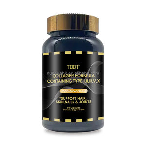 Cápsulas de Colágeno Multitipo I II III V X Complex, Suplemento para el Cabello, la Piel, las Uñas y la Salud de las Articulaciones, Disponible con Etiqueta Privada Personalizada - Product Image 1