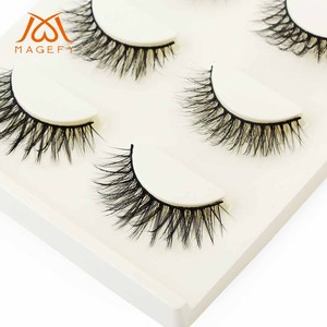 <span class=keywords><strong>Magefy</strong></span> – Faux cils en bande, naturellement fins et courbés, lot de 3 paires, prix d'usine en gros, kits de faux cils à marque privée - Product Image 3