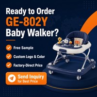 Marche-bébé de haute qualité pour garçon, assistant de marche avec musique et lumières, poussette 3 en 1, marche-bébé d'activités à roulettes avec dessins animés