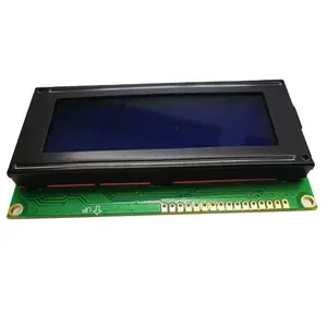 20*4 LCD 2004 karakter tipi STN Negatif Transmissive mavi arkadan aydınlatmalı LCD ekran modülü