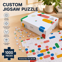 Puzzles personnalisés, puzzles photo personnalisés pour adultes et enfants, jeux de puzzles éducatifs DIY, cadeau