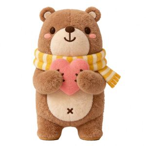 Plush Keychain Toy With Pp Cotton New Style Plush <b>Keychains</b> - Product Image 1