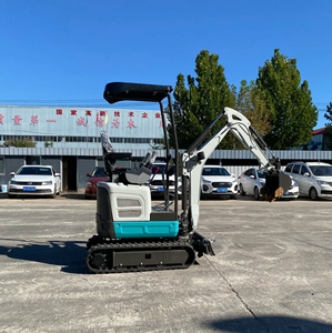 Crawler theo dõi kích thước nhỏ động cơ diesel <span class=keywords><strong>Digger</strong></span> máy cho các công trình trong không gian hạn chế với Telescopic Arms - Product Image 5