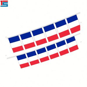 Wholesale 2025 Football Events 5.5x8 Inches Italy String Bunting <b>Flags</b> Polyester Material Indoor Outdoor Decoration (20pcs/set) - Product Image 3