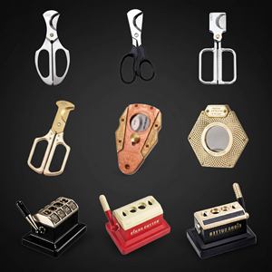 Cortador de Cigarros de Lujo de Alta Calidad, Juego de Cortador de Cigarros de Acero Inoxidable con Logotipo Personalizado, Cortador de Cigarros de Mesa Tipo Guillotina para Kit de Accesorios de Cigarros - Product Image 4