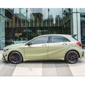 Merced/es-Ben/Z a Class W176 2013-2018 Tubo de cola de parachoques trasero Parachoques de plástico Bodykit Ajuste perfecto para la conversión a <span class=keywords><strong>A45</strong></span> <span class=keywords><strong>AMG</strong></span> - Product Image 4