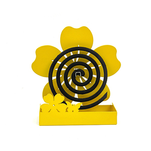 High Quality Household Flower Design Iron Mosquito Incense Coil Rack Outdoor or Indoor