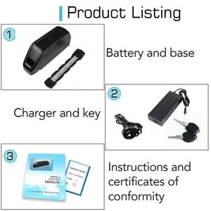 Envío Rápido en Australia, Batería para Bicicleta Eléctrica Jumbo Shark de 60v 20.8ah, Celdas LG 21700, BMS de 50A, Cargador de 3A para Bicicleta Eléctrica de 2000W - Product Image 6