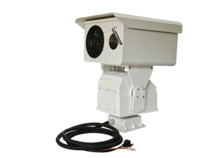 5KMボーダーディフェンス長距離デュアルセンサーサーマルCCTV PTZカメラ、光学セキュリティカメラ付き - Product Image 3
