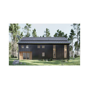 Villa Prefabricada Moderna de Lujo, <span class=keywords><strong>Loft</strong></span> de Concepto Abierto, Techo Alto |   Construcción con Estructura de Acero Ligero - Product Image 1