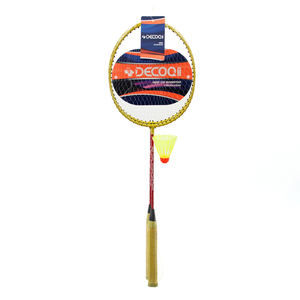 Mooie Kleur Hoge Kwaliteit Zachte Pu Grip Dubbele Rackets Badminton Set Nieuw Merk Voor 2 Spelers Lichte Hardheid Voor Kinderen Volwassenen - Product Image 3