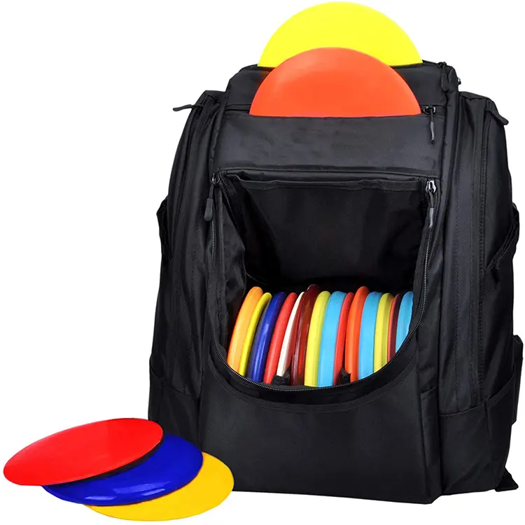 Custom Luxury Disc Golf Bag Active Sports Discs Golf Backpack 25-30 Discs Large Capacity