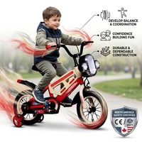 Vélo pour enfants, VTT pour enfants avec roues d'apprentissage, siège réglable, vélo pour garçons et filles, fournisseur en gros OEM ODM