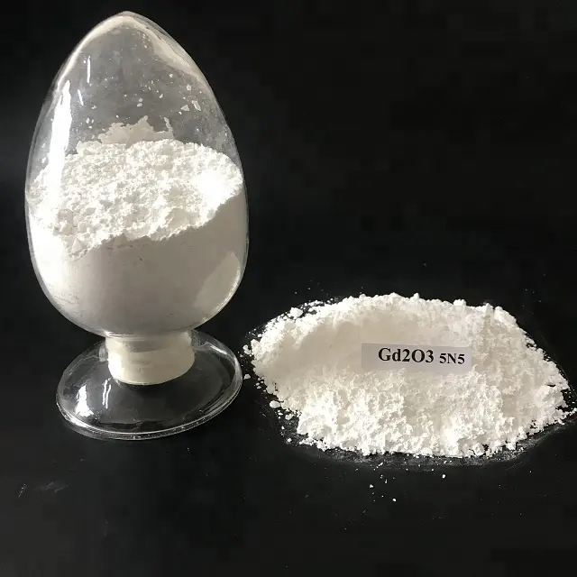 SY độ tinh khiết cao gd2o3 gadolinium oxide với 99% 99.9% 99.999% CAS 12064