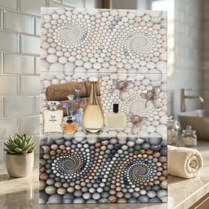 Carreaux muraux en céramique et porcelaine brillants 600x300mm, style classique moderne, numérisés 24x12, pour usage intérieur/extérieur dans les centres commerciaux et salles de bain - Product Image 6