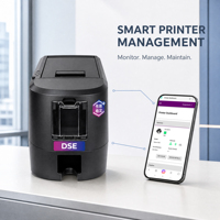 Imprimante de cartes d'identité ENTURST Sigma DSE, imprimante de cartes PVC simple ou double face, machine d'impression de badges d'identification professionnelle pour les entreprises