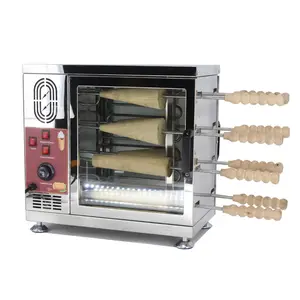 High quality electric kurtos kalacs machine chimney cake baking oven chimney cake kurtos for sale