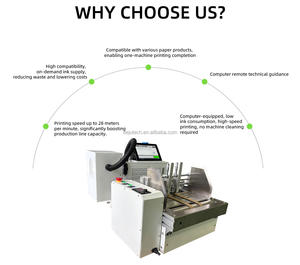Imprimante à passage unique A3 d'usine, imprimante numérique à jet d'encre à passage unique, imprimante rapide de <span class=keywords><strong>style</strong></span> bureau, <span class=keywords><strong>machine</strong></span> d'impression pour sacs en papier, gobelets en papier, ventilateurs - Product Image 2