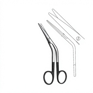 Ciseaux chirurgicaux Cottle 16 cm / 6-1/4 pouces à lame dentelée Super Cut en acier inoxydable de qualité supérieure pour une coupe de précision - Product Image 1