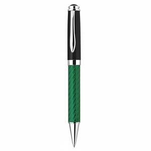 Penna a Sfera in Metallo da 0,7 mm con Corpo in Fibra di Vetro, Design Innovativo a Forma di Piuma per Regali Aziendali - Product Image 2