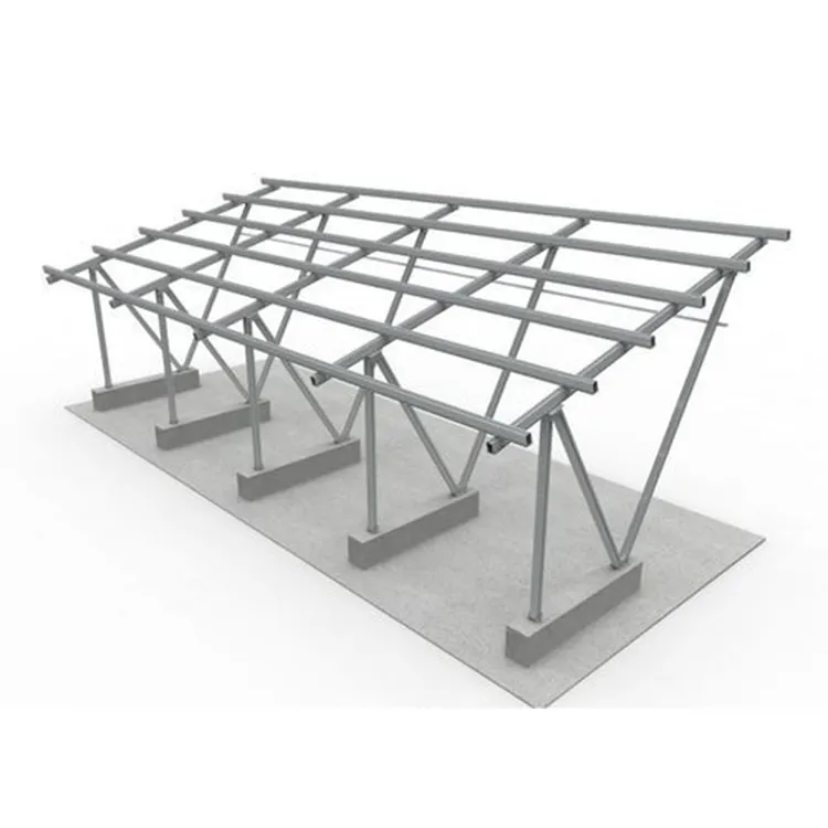 Grosir Sistem Pemasangan Tenaga Surya Perumahan Aluminium Modern Carport