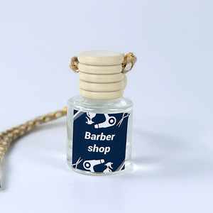 Ambientador de botella de coche de Perfume personalizado botella de fragancia de coche vacía botellas de cristal de fragancia de coche de lujo - Product Image 2