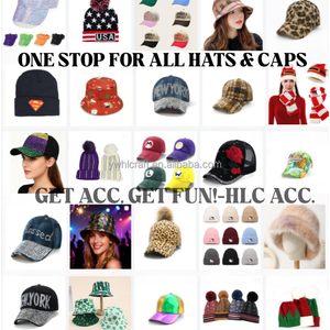 Cappellini da Baseball a Righe HLC per Feste, Orgoglio LGBTQ, con Parrucca Finta, Visiera Parasole per Sport e Decorazioni Promozionali - Product Image 6