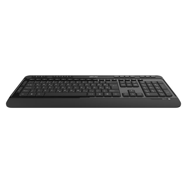 KB2900 USB Keyboard Wired Customized Logo Classic Keyboard With Flat Metal Inside